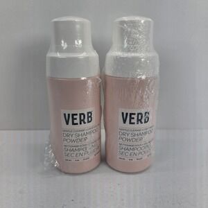 Lot of 2 Verb Dry Shampoo Powder 2oz Gentle Cleanse Light Volume New Sealed